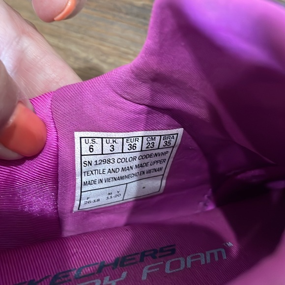 Sketchers Memory Foam Slide Tennis - Picture 6 of 6